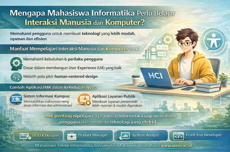 Mengapa Mahasiswa Informatika Perlu Belajar Interaksi Manusia dan Komputer?