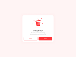 🗑️ Delete Confirmation Pop-up UI by ✦ Vivek Kaklotar ✦ on Dribbble