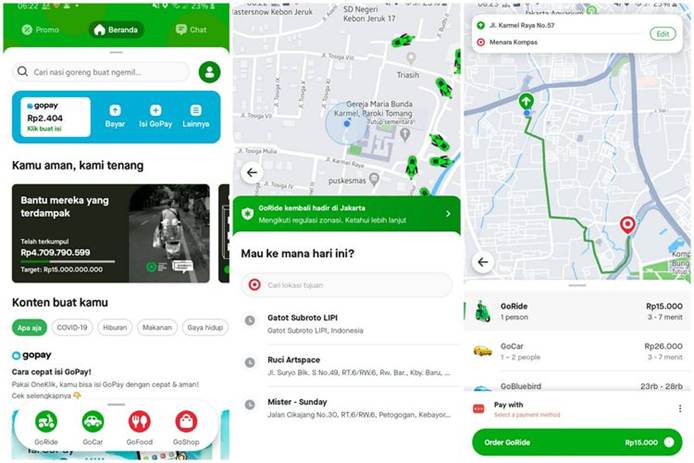 Foto : Cara Daftar Driver Gojek (GoRide dan GoCar) via Aplikasi Terbaru  2021 Halaman 2
